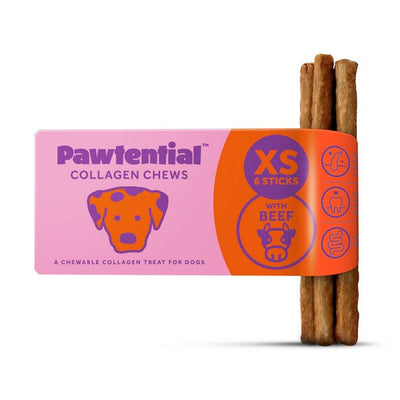 Pawtential Collagen Chew XS 6 Sticks Beef Flavour