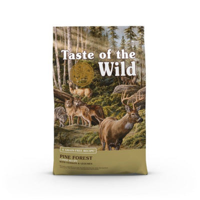 Taste Of The Wild All Breeds & Life Stage Pine Forest Grain Free Dry Dog Food 12.2kg