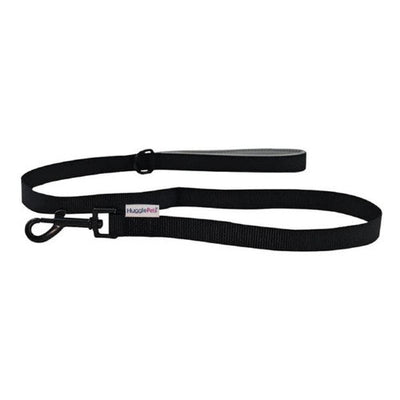 HugglePets Padded Lead Black