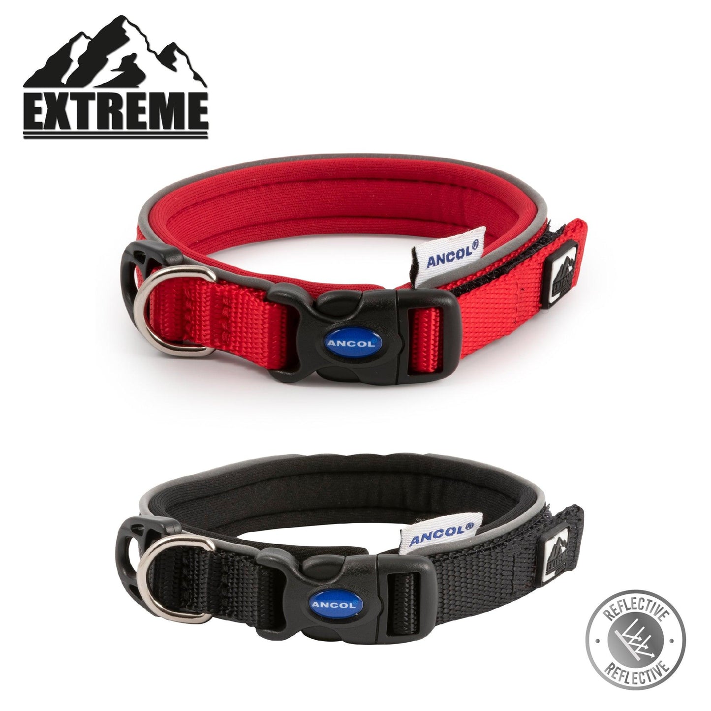Ancol Extreme Collar Red Size 2 - Ormskirk Pets