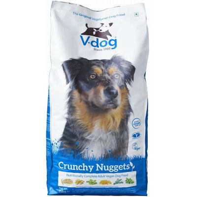 V-dog Crunchy Nuggets Vegan Dry Dog Food 15kg - Ormskirk Pets