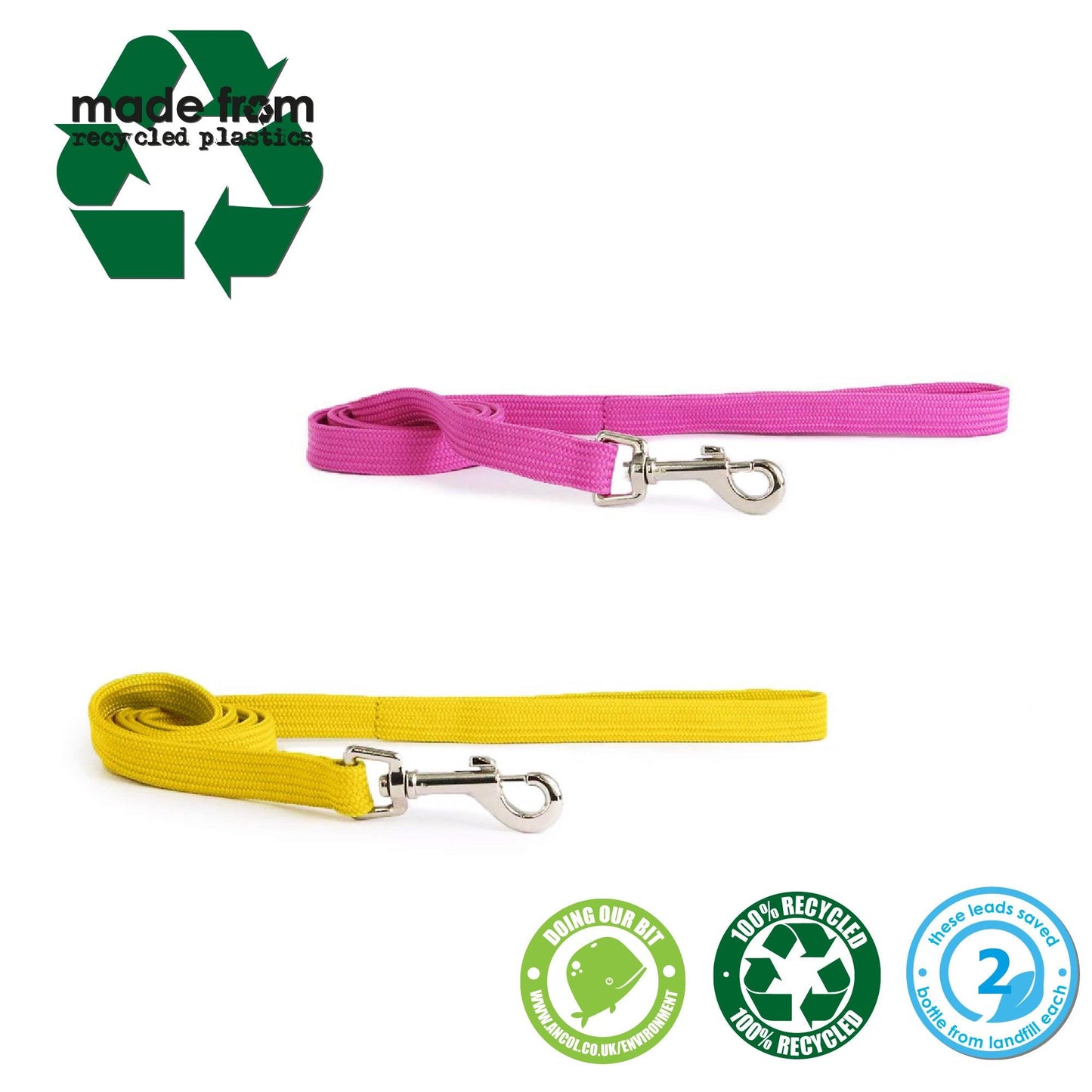 Ancol Softweave Lead Mustard Made From 1mx19mm - Ormskirk Pets