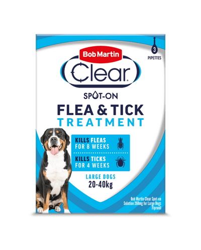 Bob Martin Clear Spot-On Large Dogs 3 Treatments