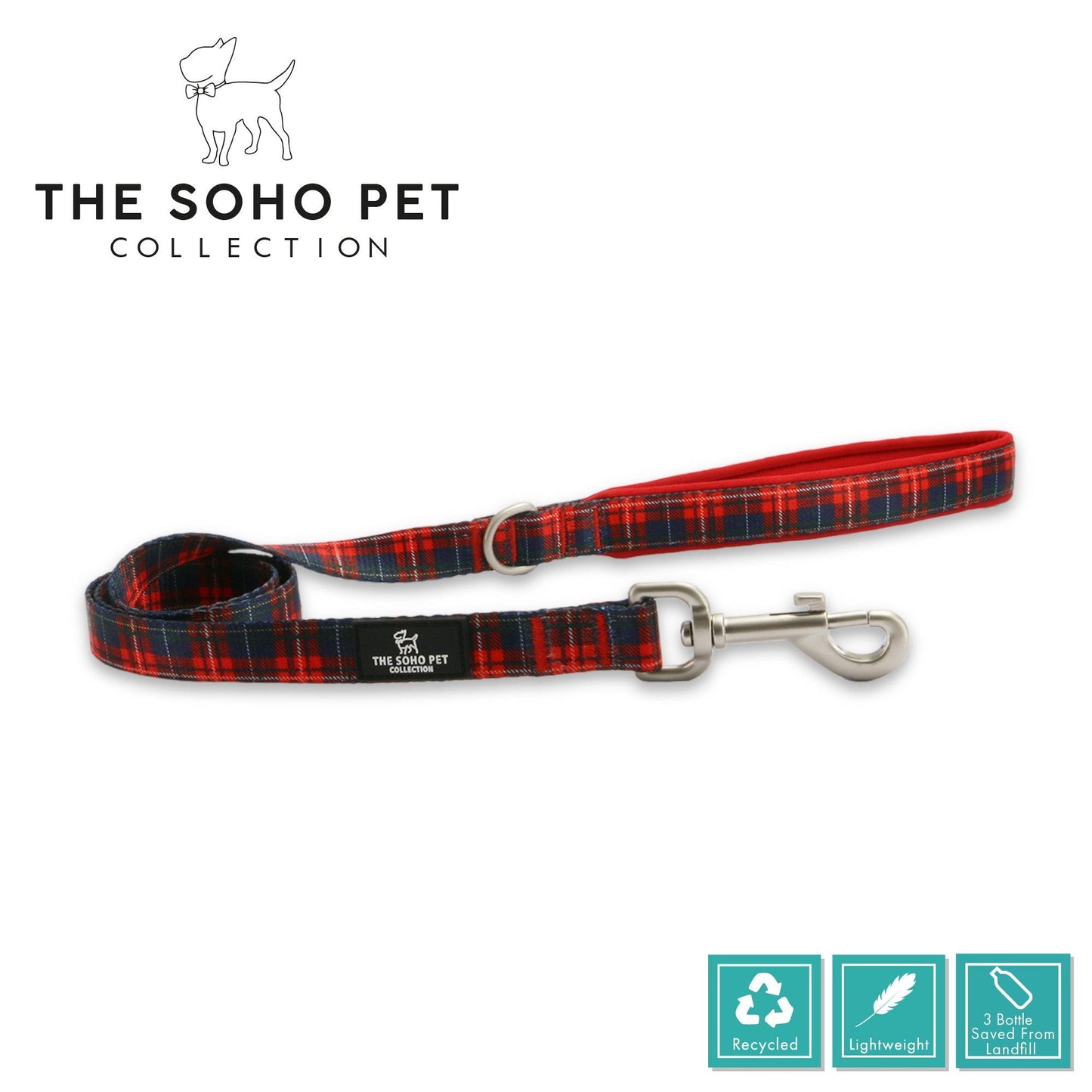 Ancol Tartan Patterned Lead - Ormskirk Pets