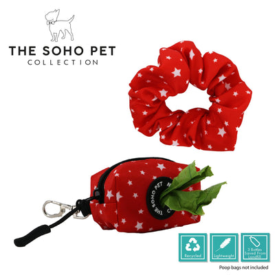 Ancol Star Patterned Poop Bag and Scrunchie - Ormskirk Pets