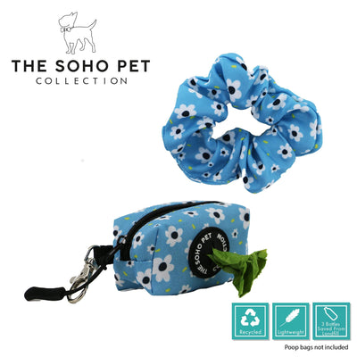 Ancol Daisy Patterned Poop Bag and Scrunchie - Ormskirk Pets