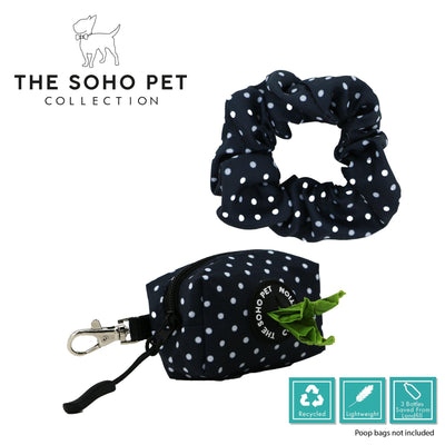 Ancol Polka Patterned Poop Bag and Scrunchie - Ormskirk Pets