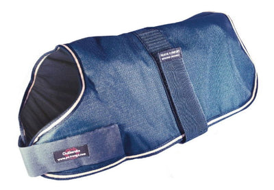 Animate Outhwaites Waterproof Padded Coat Navy Blue