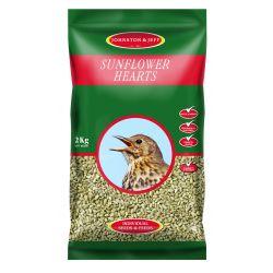 Johnston & Jeff Sunflower Hearts 2kg - Ormskirk Pets
