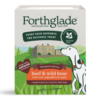 Forthglade Gourmet Beef & Wildboar 395g x 7