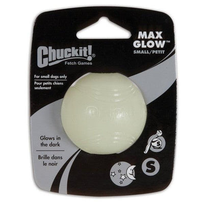 Chuckit! Max Glow Ball 1 Pack Small 4.8cm - Ormskirk Pets
