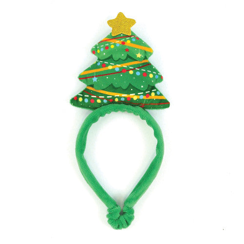Happy Pet Chistmas Tree Headband