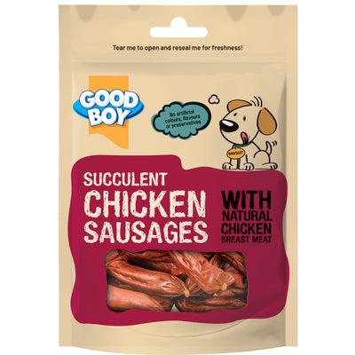 Good Boy Pawsley Succulent Chicken Sausages 75g