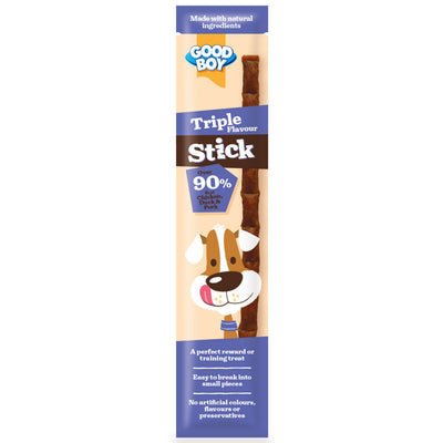 Good Boy Triple Flavour (Chicken, Duck and Pork) Stick 15g