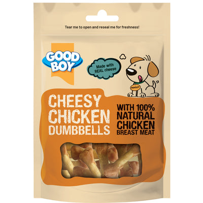 Good Boy Pawsley Cheesy Chicken Dumbells 80g