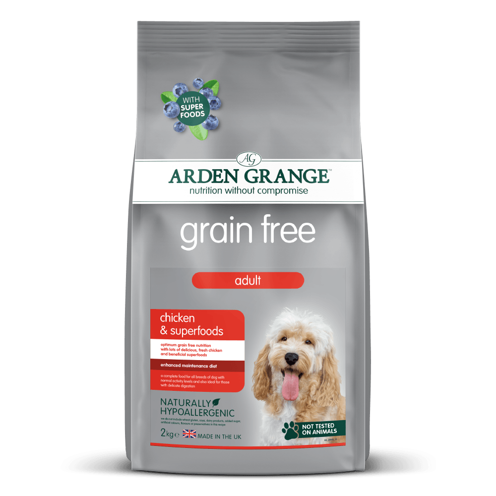 Arden Grange Dog Adult Grain Free Chicken Superfoods 2kg - Ormskirk Pets