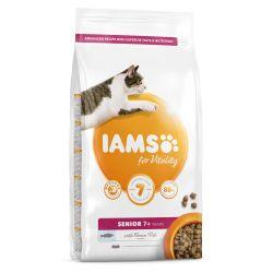 IAMS for Vitality Senior Cat Food with Ocean fish 2kg - Ormskirk Pets