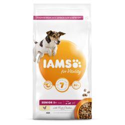IAMS for Vitality Senior Small & Medium Dog Food with Fresh chicken 2kg - Ormskirk Pets