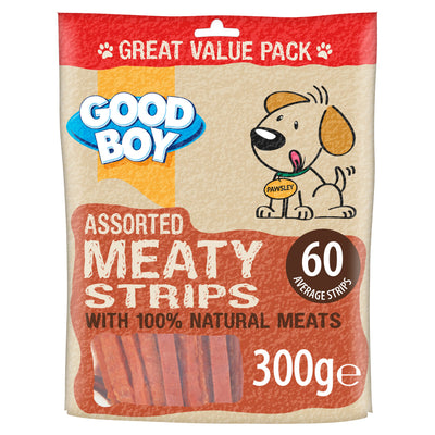 Good Boy Pawsley Assorted Meaty Strips 300g