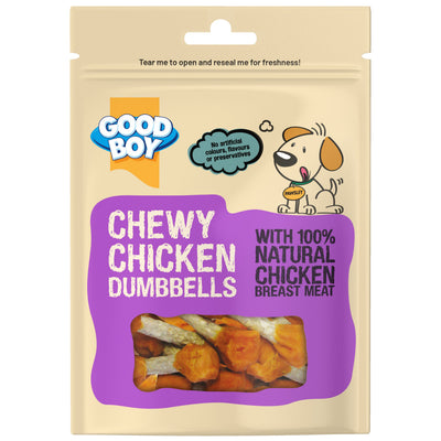 Good Boy Deli Chicken Munchy Dumbbells 100g