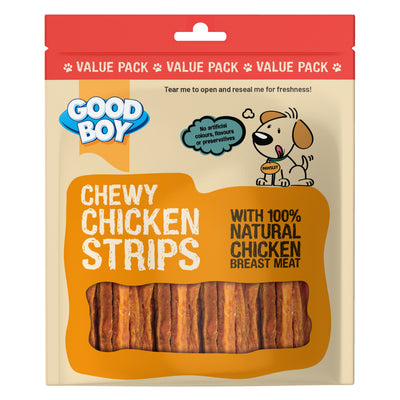 Good Boy Chewy Chicken Strips 350g