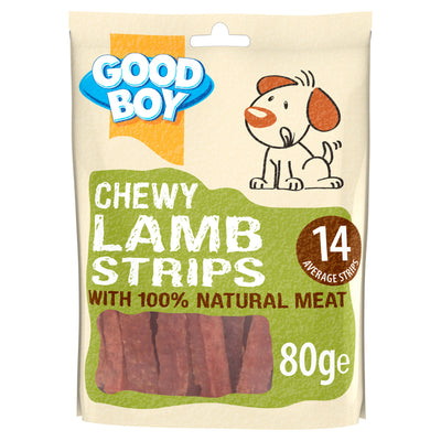 Good Boy Chewy Lamb Strips 80g