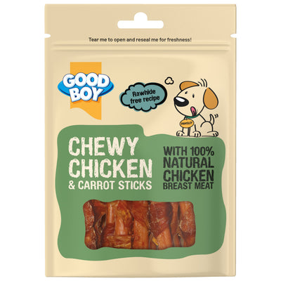 Good Boy Chewy Chicken & Carrot Sticks 90g