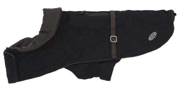 Buster City Dog Coat Black