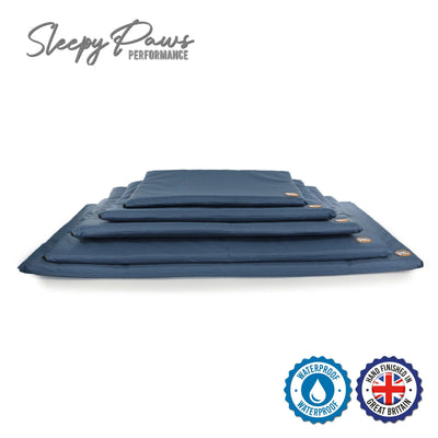 Ancol Nest of 5 Waterproof Pad Beds Blue/Grey - Ormskirk Pets