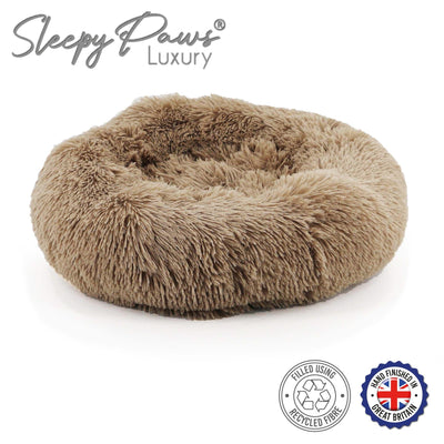 Ancol Super Plush Donut Bed 50cm Oatmeal - Ormskirk Pets