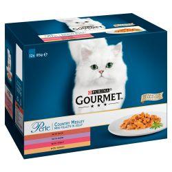 Gourmet Perle Country Medley in Jelly Turkey, Trout, Duck & Game 12pk - Ormskirk Pets