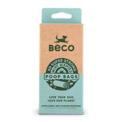 Beco Poop Bags Mint Scented 60 Pack 60's - Ormskirk Pets
