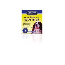 Johnson's One Dose Easy Wormer size2 - Ormskirk Pets