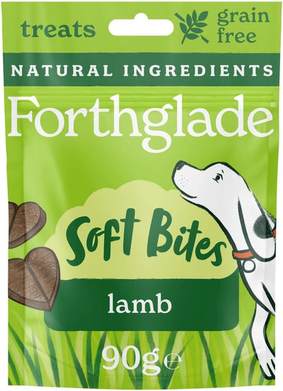 Forthglade Soft Bite Grain Free Lamb Treat, 90g x 8