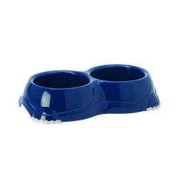 Smarty Bowl Double 2 x 330ml Blue Berry 660ml - Ormskirk Pets