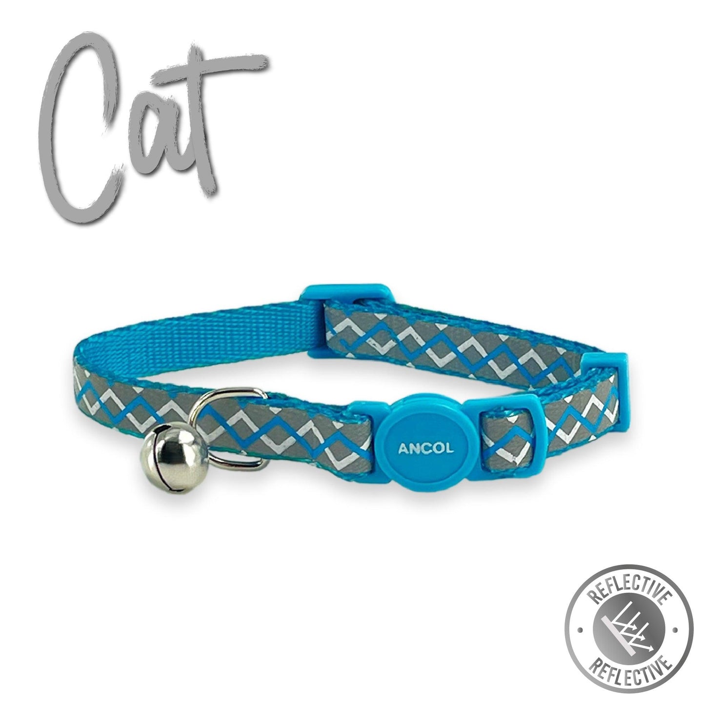 Ancol Reflective Zig-Zag Cat Collar - Ormskirk Pets
