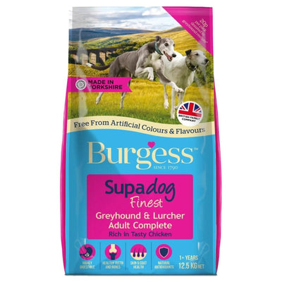 Burgess Greyhound and Lurcher Chicken 12.5kg - Ormskirk Pets