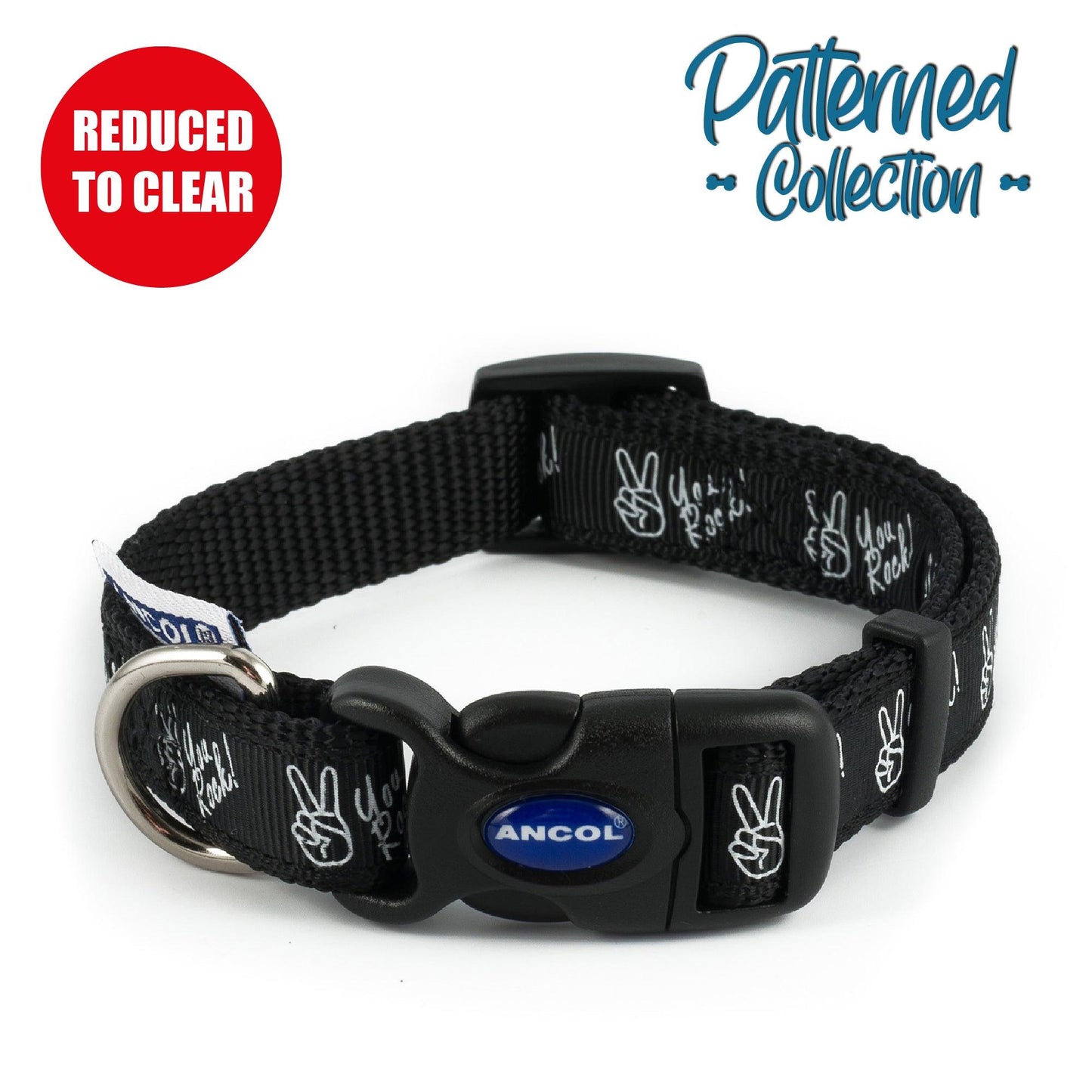 Ancol You Rock Collar 20-30cm Size 1-2 - Ormskirk Pets