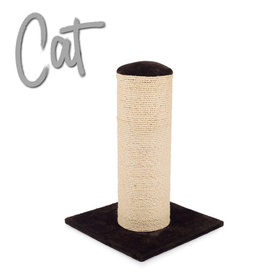 Ancol Fat Boy Scratch Post Choc/Cream - Ormskirk Pets