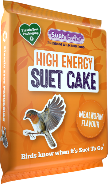 Suet To Go Mealworm Blocks Suet Cake Plastic Free 280g