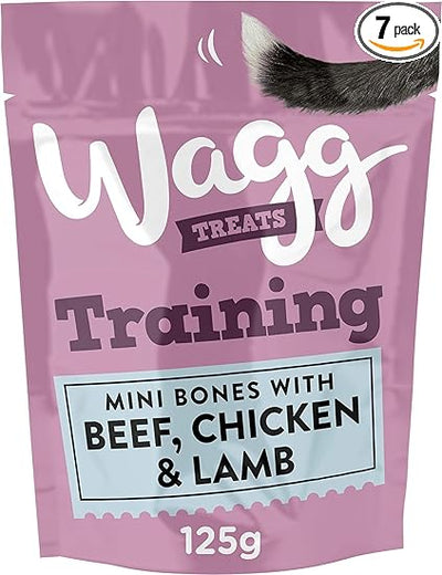 Wagg Training Treats Chicken, Beef & Lamb, 125g