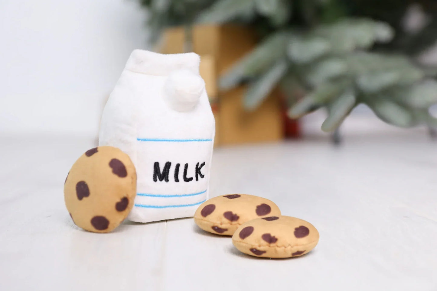 Milk and Cookies Catnip Gift Set for Cats