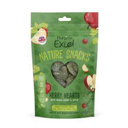 Burgess Excel Herby Hearts with apple, 60g - Ormskirk Pets