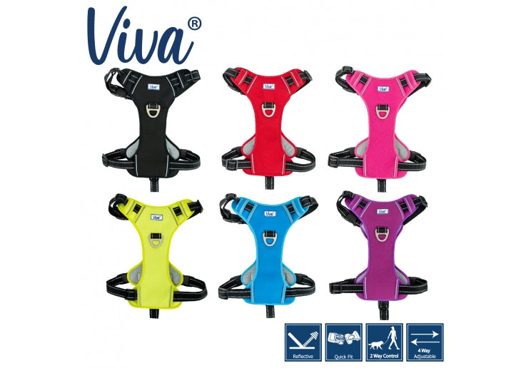 Ancol Viva Travel Harness Red