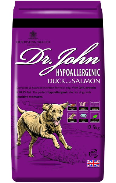 Dr John Hypoallergenic Duck and Salmon 12.5kg