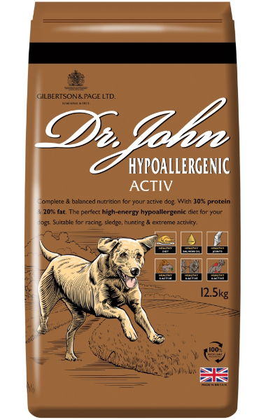 Dr John Hypoallergenic Activ 12.5kg