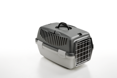 Stefanplast Pet Carrier With Metal Door Grey