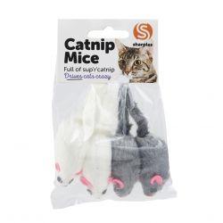 Ruff 'N' Tumble Catnip Mice 4 Piece 5cm - Ormskirk Pets