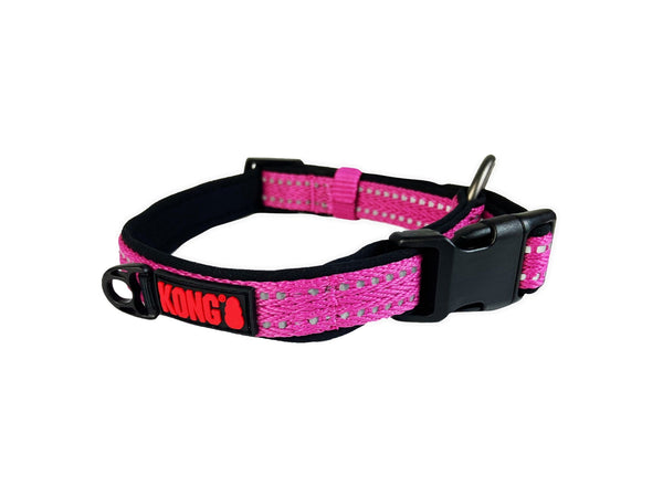 KONG Adjustable Collar Fuchsia