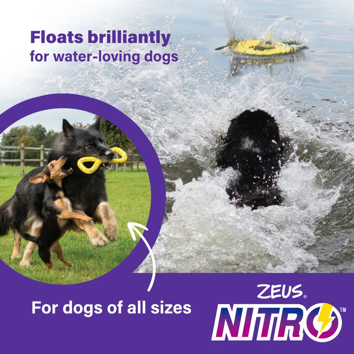 Zeus Nitro Flying Disc 24cm